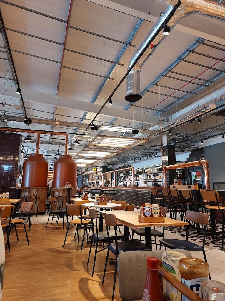 Tap and Brew after security at Leeds Bradford Airport